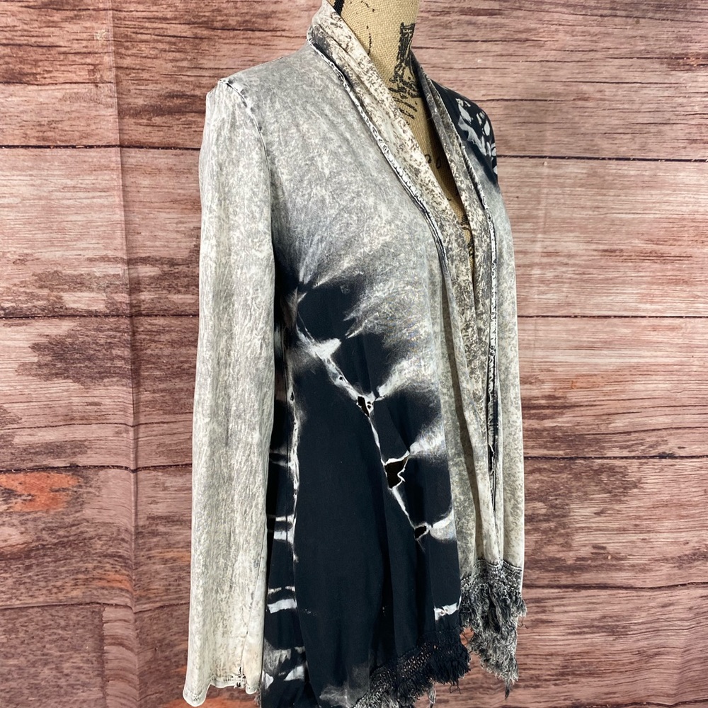 Urban X Distressed Cardigan Size L - Picture 2 of 5